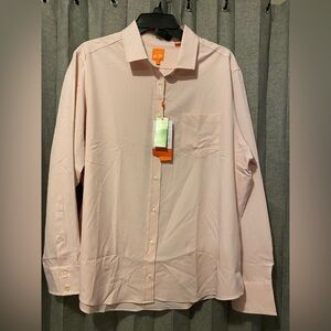 Men’s Pink Long Sleeve Button Down Shirt Size XL
New
